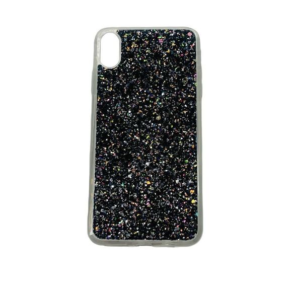 10/$25🦋 Black Sparkly iPhone XS Max Case - Picture 1 of 7